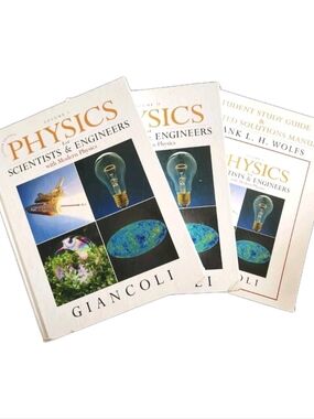 Physics For Scientists and Engineers with Modern Physics Vol 1 and 2 +solutions